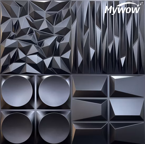 Mywow Wall Decoration Exterior 3D PVC ceiling Tile Wall Panel