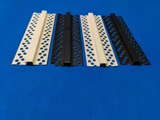 Rifiniture per soffitto con perline angolari in cartongesso in PVC