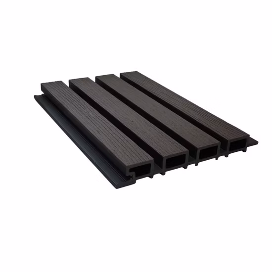 Rivestimento murale WPC Esterno Pannello murale per esterno Pannello murale in legno PVC Esterno moderno